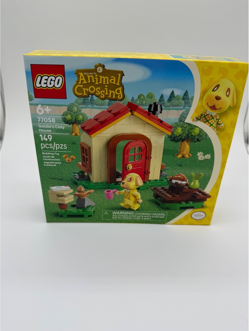 LEGO Animal Crossing Goldie's Cozy House 77058 - BRAND NEW Sealed Box 149 Pcs